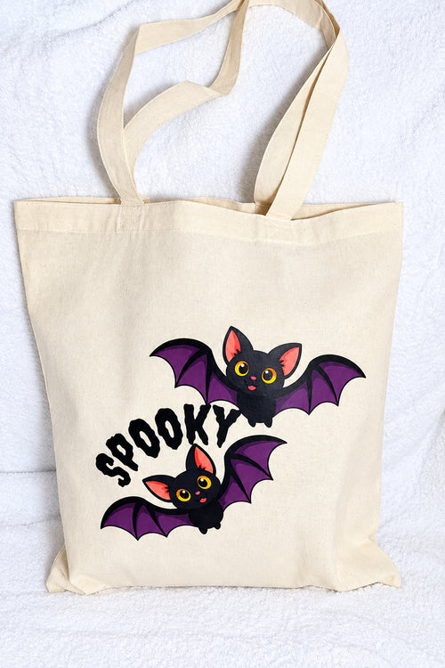 'Spooky" Halloween Tote Bag
