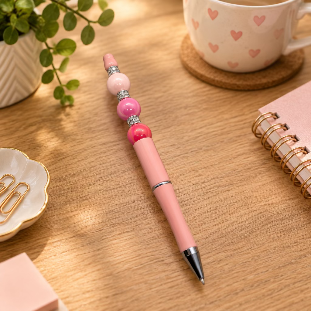 Colorful Beaded Pens