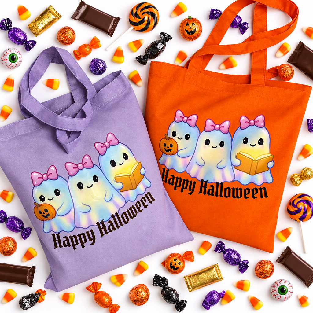 'Happy Halloween' Tote Bag