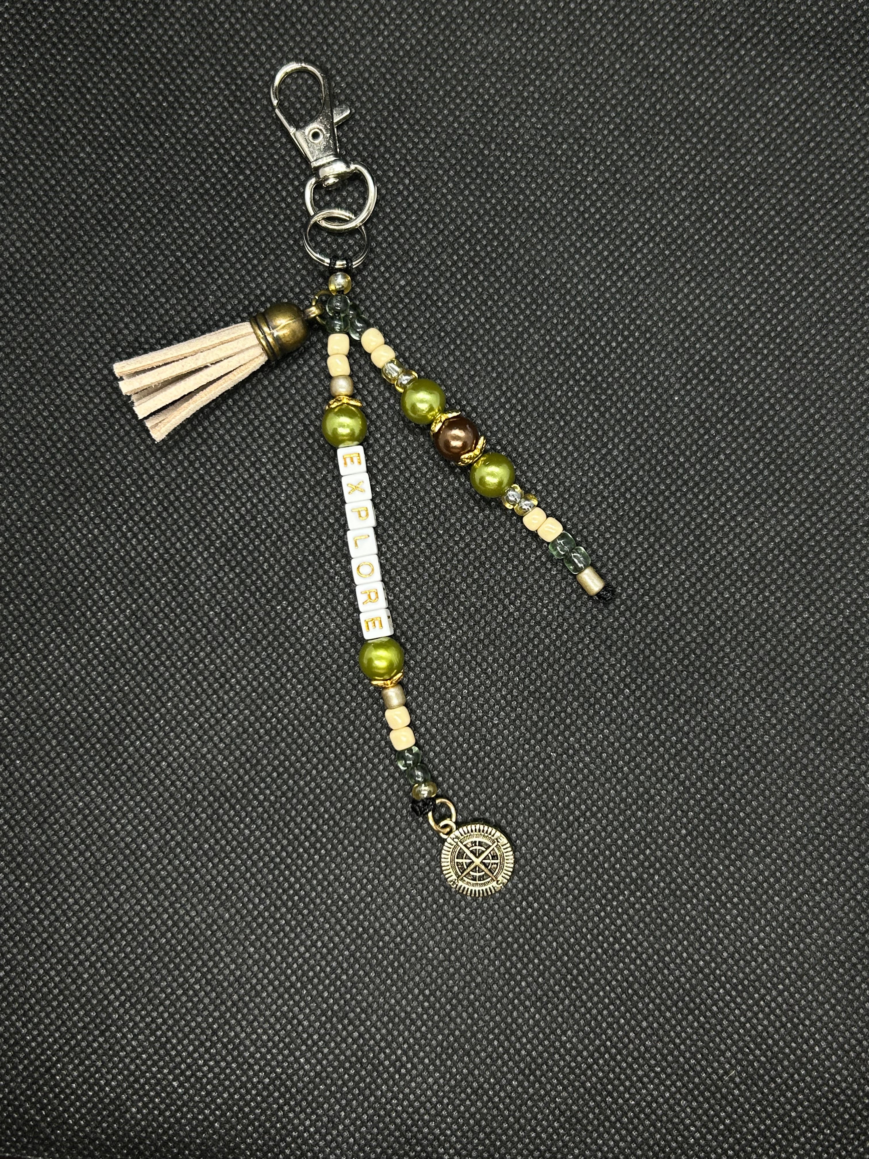 'Explore' Keychain