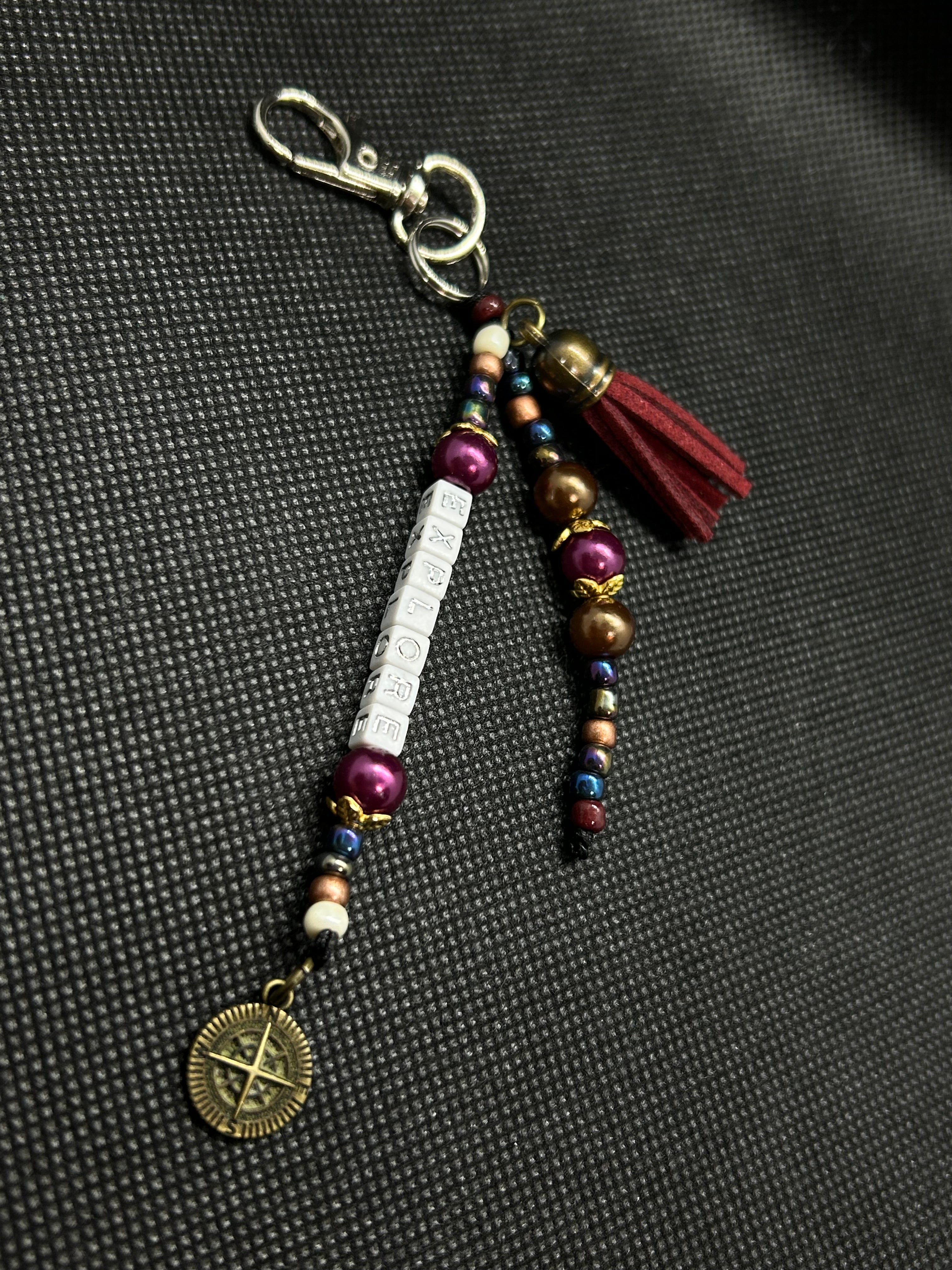 'Explore' Keychain