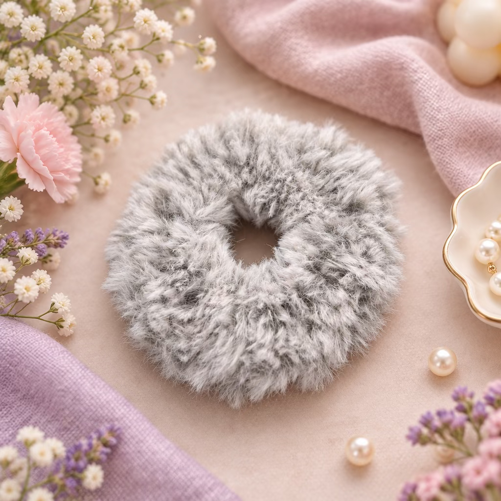 Fluffy Scrunchie