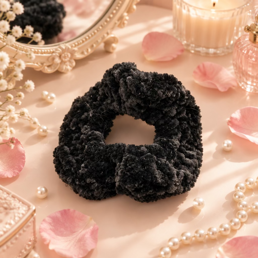 Crocheted Scrunchie